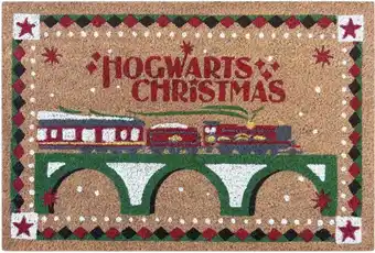 Intratuin Warner Bros kokosmat Harry Potter zweinstein express bruin 60 x 40 cm aanbieding