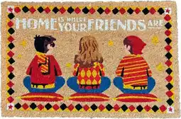 Intratuin Warner Bros kokosmat Harry Potter vrienden bruin 60 x 40 cm aanbieding