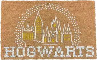 Intratuin Warner Bros kokosmat Harry Potter zweinstein bruin 60 x 40 cm aanbieding
