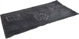 Intratuin Beeztees droogloopmat Dirty Dog grijs 152 x 76 x 2 cm aanbieding