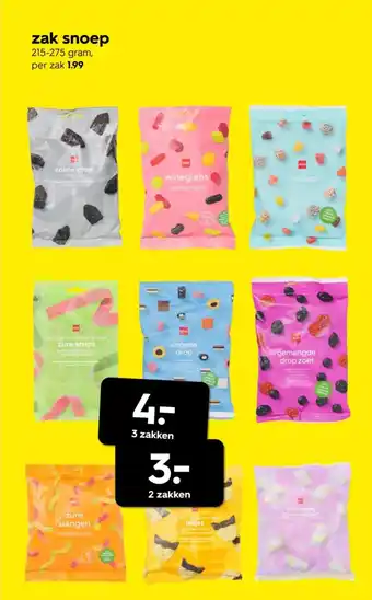 HEMA Zak snoep aanbieding