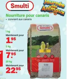 Van Cranenbroek Smulti Nourriture pour canaris aanbieding