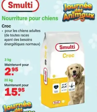 Van Cranenbroek Smulti Nourriture pour chiens aanbieding