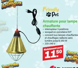 Van Cranenbroek Friendly Pet Armature pour lampe chauffante aanbieding