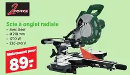 Van Cranenbroek Scie à onglet radiale aanbieding