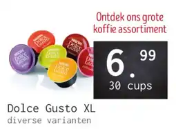 Naanhof Dolce Gusto XL aanbieding