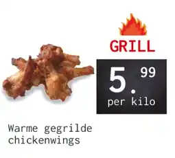 Naanhof Warme gegrilde chickenwings aanbieding