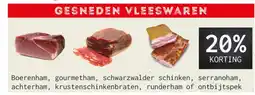 Naanhof Gesneden vleeswaren aanbieding