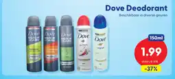 Die Grenze Dove Deodorant aanbieding
