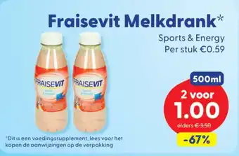 Die Grenze Fraisevit Melkdrank aanbieding