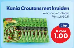 Die Grenze Kania Croutons met kruiden aanbieding