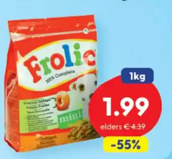 Die Grenze Frolic Hondenbrokken aanbieding
