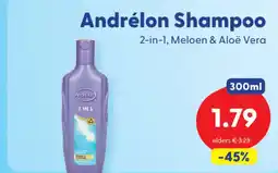 Die Grenze Andrélon Shampoo aanbieding