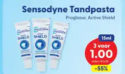 Die Grenze Sensodyne Tandpasta aanbieding
