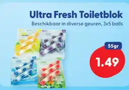 Die Grenze Ultra Fresh Toiletblok aanbieding