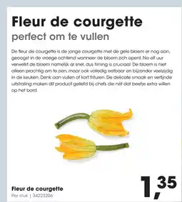 HANOS Fleur de courgette aanbieding