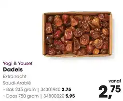 HANOS Yogi & Yousef Dadels aanbieding