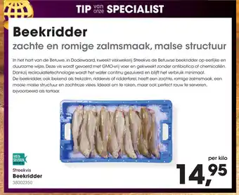 HANOS Streekvis Beekridder aanbieding