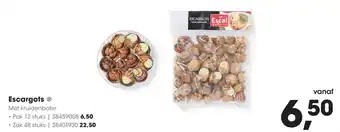 HANOS Escargots aanbieding