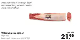 HANOS Wildzwijn strengfilet aanbieding