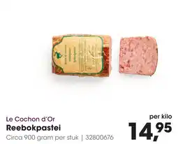 HANOS Le Cochon d'Or Reebokpastei aanbieding