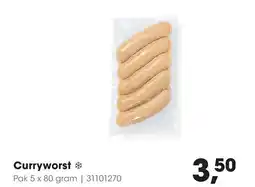 HANOS Curryworst aanbieding