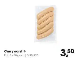 HANOS Curryworst aanbieding