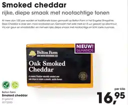 HANOS Belton Farm Smoked cheddar aanbieding