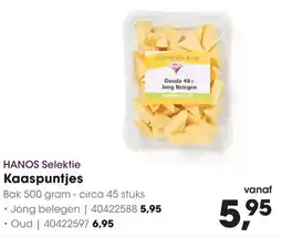 HANOS HANOS Selektie Kaaspuntjes aanbieding