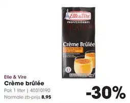 HANOS Elle&Vire Crème Brûlée aanbieding