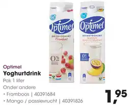 HANOS Optimel Yoghurtdrink aanbieding