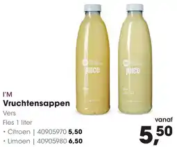 HANOS I'M Vruchtensappen aanbieding