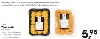 HANOS Altoni Verse pasta aanbieding
