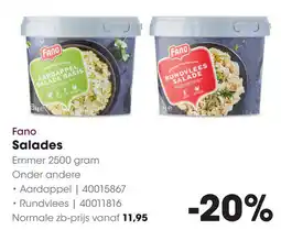 HANOS Fano Salades aanbieding