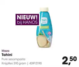 HANOS Maza Tahini aanbieding