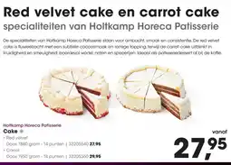 HANOS Holtkamp Horeca Patisserie Cake aanbieding