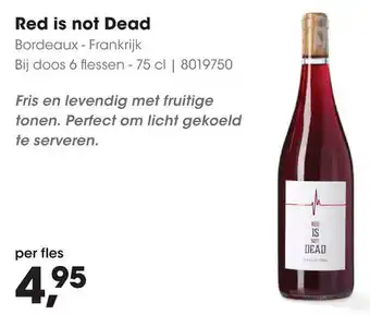 HANOS Red is not Dead aanbieding