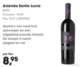 HANOS Azienda Santa Lucia aanbieding