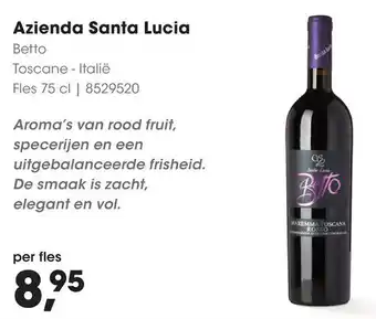HANOS Azienda Santa Lucia aanbieding