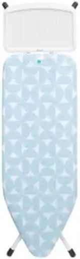 Bol.com Brabantia Strijkplank C - met stoomunithouder - 124x45cm - Fresh breeze aanbieding