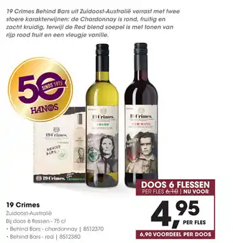 HANOS 19 Crimes aanbieding