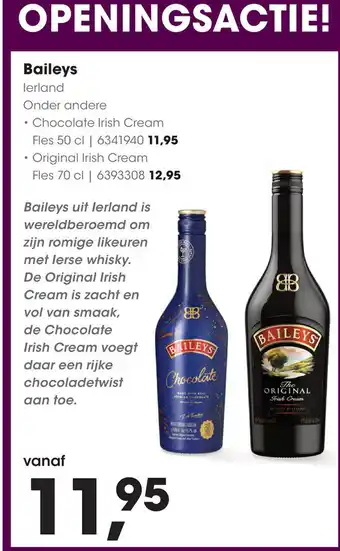 HANOS Baileys aanbieding