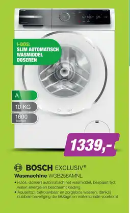 EP Wasmachine WGB256AMNL aanbieding