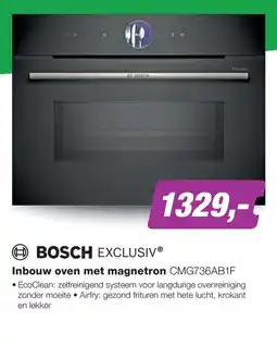 EP Inbouw oven met magnetron CMG736AB1F aanbieding