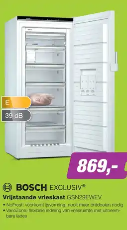 EP Vrijstaande vrieskast GSN29EWEV aanbieding