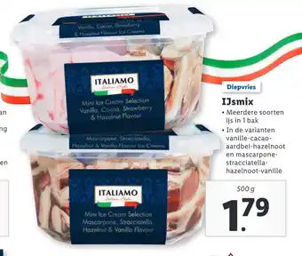 Lidl IJsmix 500g aanbieding