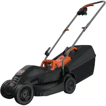 Praxis Black+Decker Elektrische Grasmaaier BEMW351GL2-QS - 32cm - 1000W aanbieding
