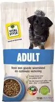 Welkoop VITALstyle Adult - Hondenvoer - 12kg aanbieding