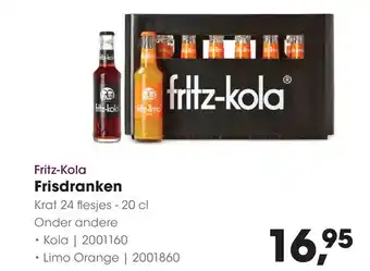 HANOS Fritz-Kola Frisdranken aanbieding