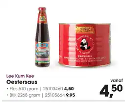 HANOS Lee Kum Kee Oestersaus aanbieding